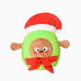 Load image into Gallery viewer, Hugsmart – Happy Woofmas – Santa Avocado - Teddy DogWear

