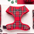 Load image into Gallery viewer, Cocopup London – Adjustable Neck Harness – Tartan - Teddy DogWear
