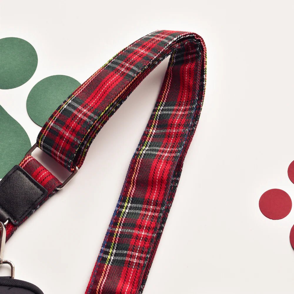 Cocopup London – Walking Bag Strap – Tartan - Teddy DogWear