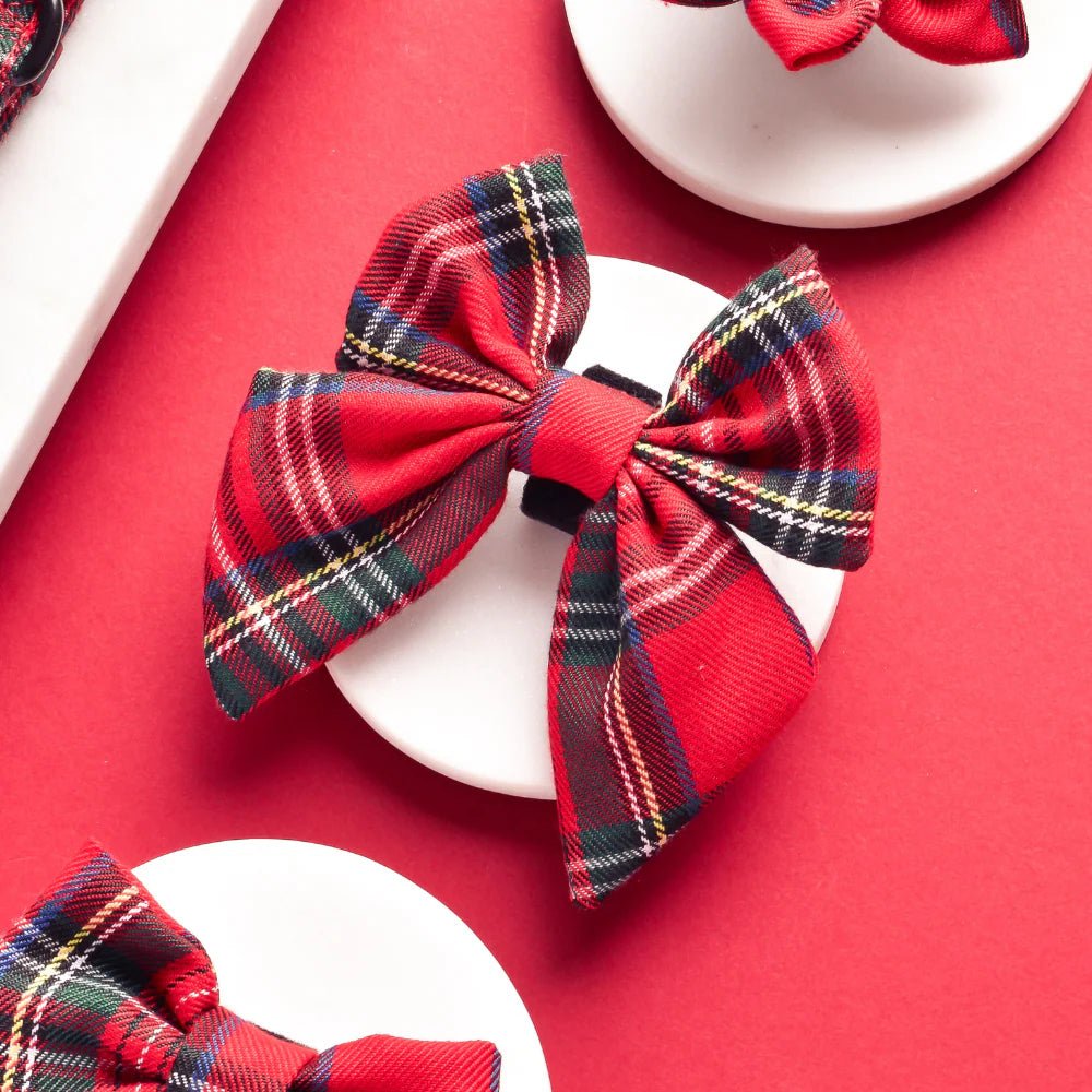 Cocopup London – Sailor Bow Tie – Tartan - Teddy DogWear